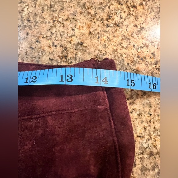 BLANK NYC faux suede boot cut pants with side zipper Size 27, NWT - Picture 12 of 13